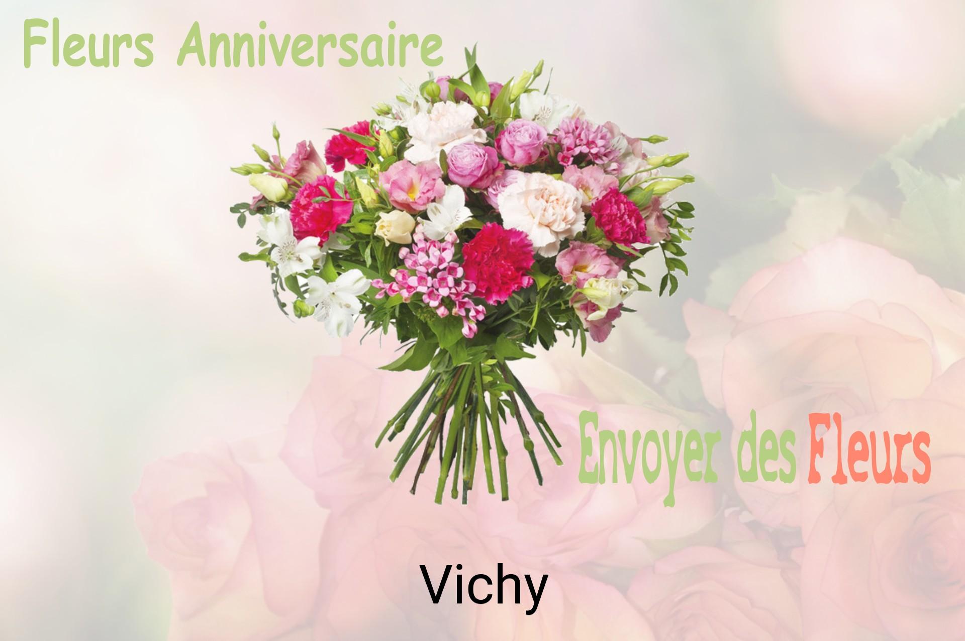 Bouquet de fleurs d’anniversaire livré à Vichy